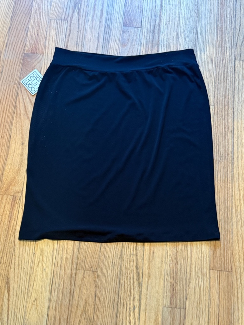Ciara Sun Woo Black Stretchy Pencil Skirt - Classic Women's Skirt